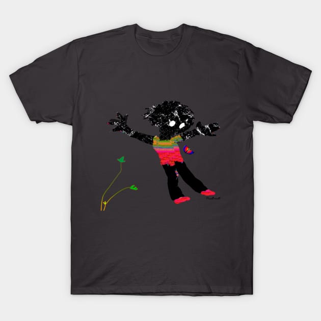 Happy Boy T-Shirt by mindprintz